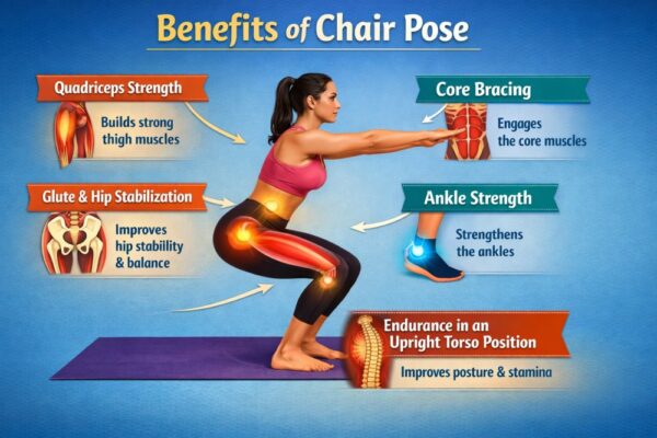 Benefits of Chair Pose