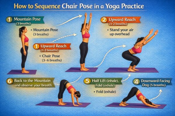 How to sequence Chair Pose in a yoga practice