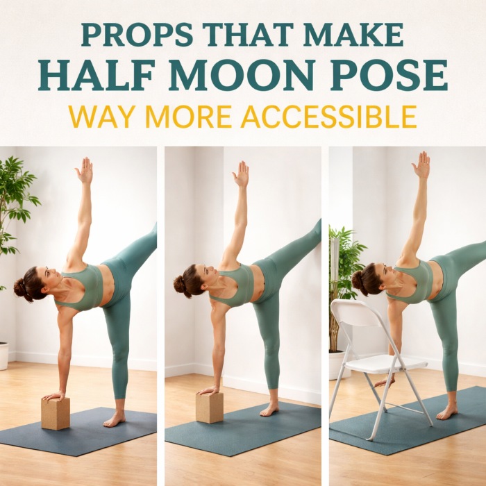 Props That Make Half Moon Pose Way More Accessible