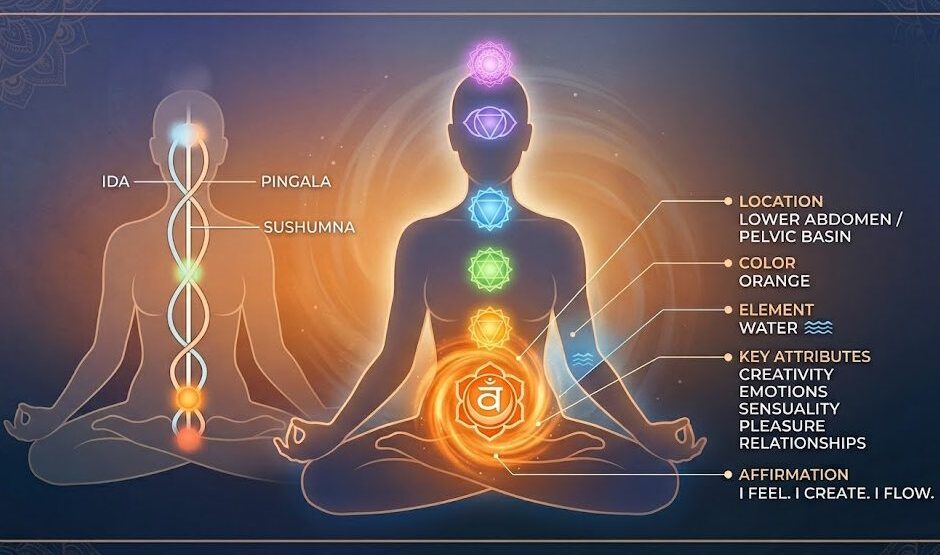 anatomy of sacral chakra