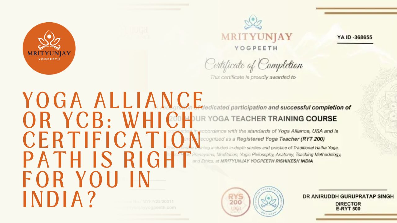 Yoga Alliance or YCB