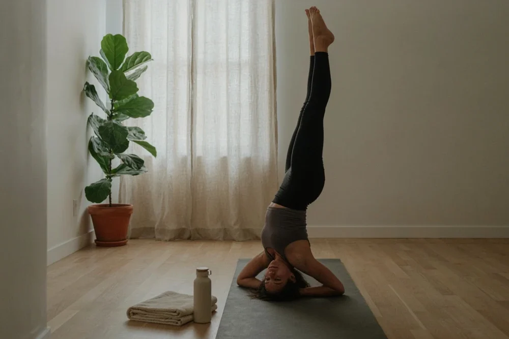 shoulderstand practice at mrityunjay yogpeeth shoulderstand practice at mrityunjay yogpeeth