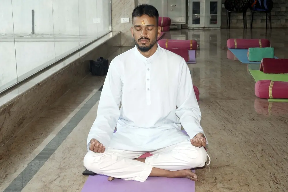 yoga teacher training session at mrityunjay yogpeeth yoga teacher training session at mrityunjay yogpeeth