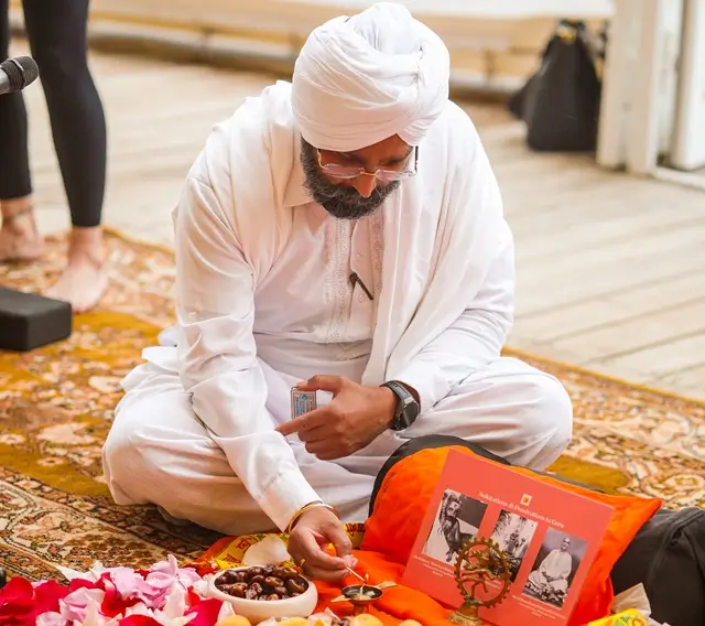 Dr Aniruddh During 500 Hour Opening Ceremony