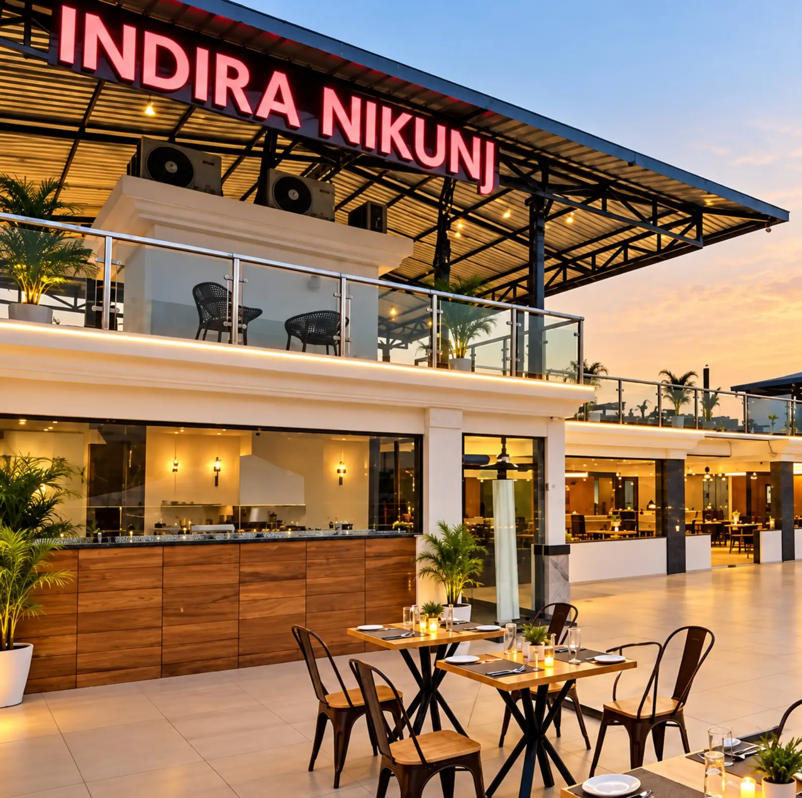 Accommodation at Indira Nikunj