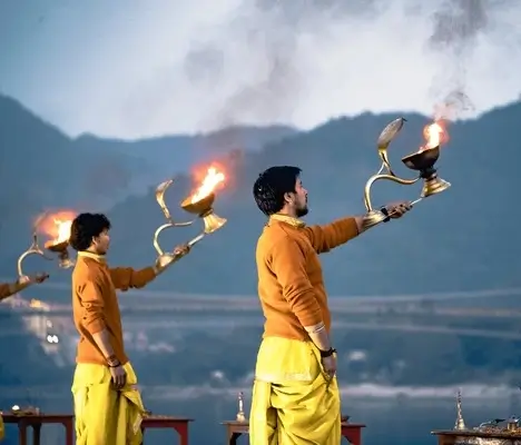 Mrityunjay Yogpeeth - Ganga Aarti Rishikesh