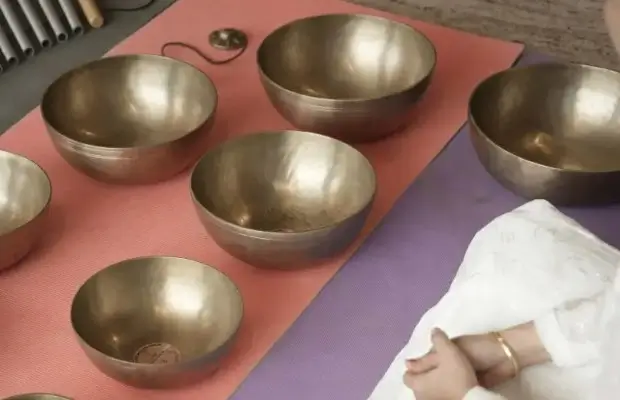 instruments used sound healing retreats